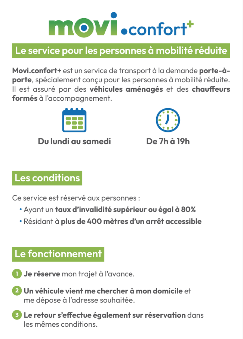 Flyer 02 MOVI confort+ le service porte à porte pour les personnes à mobilité réduite